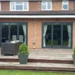 Outside Shot of Completed Bifold Doors Installation 2